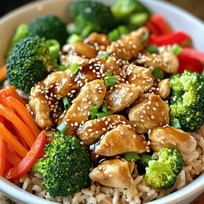 Teriyaki Chicken Bowls Flavorful and Easy Recipe
