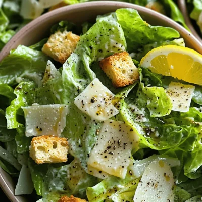 Classic Caesar Salad Fresh and Flavorful Delight