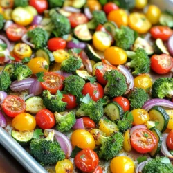 Sheet Pan Roasted Veggies Flavorful and Easy Recipe