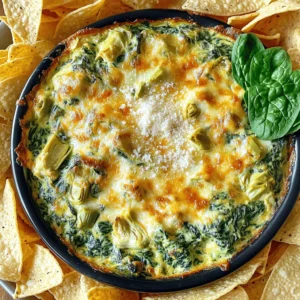 Creamy Spinach Artichoke Dip Flavorful and Easy Meal