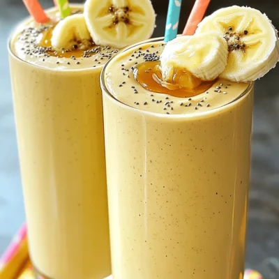 Peanut Butter Banana Smoothie Simple and Tasty Recipe