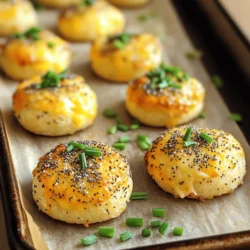 To make Keto Everything Bagel Bites, you need a few simple ingredients. Here’s the complete list of what you need: - 1 cup almond flour - 1/2 cup shredded mozzarella cheese - 2 oz cream cheese, softened - 1 large egg - 1 teaspoon baking powder - 1 tablespoon everything bagel seasoning - 1/2 teaspoon garlic powder - 1/2 teaspoon onion powder - Salt to taste - Optional: fresh chives for garnish These ingredients offer a mix of flavors and textures. Almond flour gives a nice base. The mozzarella and cream cheese create that gooey, chewy bite we love. The egg helps bind everything together. The baking powder makes them rise just right. Everything bagel seasoning adds that classic taste. Garlic and onion powders bring a nice depth of flavor. Salt ties all the ingredients together. If you want to add a fresh touch, chives make a great garnish. You can find all these ingredients at your local store or online. For the full recipe, check out the detailed instructions. 1. Preheating the oven Start by preheating your oven to 350°F (175°C). This ensures a perfect bake. While it heats, prepare your baking sheet by lining it with parchment paper. This helps prevent sticking. 2. Preparing the cheese mixture In a microwave-safe bowl, combine 1/2 cup of shredded mozzarella cheese and 2 oz of softened cream cheese. Heat for 30-40 seconds in the microwave. Stir until the mixture is smooth and gooey. This cheesy base makes the bites rich. 3. Mixing the dry ingredients In a separate bowl, whisk together 1 cup of almond flour, 1 teaspoon of baking powder, 1/2 teaspoon of garlic powder, 1/2 teaspoon of onion powder, and 1 tablespoon of everything bagel seasoning. Add a pinch of salt to taste. This mix gives the bagel bites their flavor. 4. Forming the dough Pour the melted cheese mixture into the bowl with dry ingredients. Add in 1 large egg. Mix it all together well until a dough forms. The dough should feel slightly sticky but hold together. 5. Shaping the bagel bites With your hands, take small pieces of dough and roll them into balls about 1 inch in diameter. Place them evenly on your prepared baking sheet. This size allows for a nice, bite-sized snack. 6. Baking guidelines Before baking, sprinkle a little extra everything bagel seasoning on top of each ball. This adds extra crunch and flavor. Bake in your preheated oven for 15-20 minutes. They should turn golden brown and feel firm to the touch. 7. Cooling and garnishing Once baked, remove the bagel bites from the oven. Let them cool for a few minutes. If desired, garnish with fresh chives for added flavor and a pop of color. Enjoy these bites warm for the best taste. For a complete guide, check out the [Full Recipe]. - Achieving the perfect dough texture: Start with softened cream cheese. This allows for easy mixing. The dough should be smooth and not too sticky. If it is sticky, add a bit more almond flour. You want it to hold its shape but not be dry. - Ensuring even baking: Make sure your bagel bites are the same size. This helps them cook evenly. Space them out on the baking sheet. If they are too close, they may stick together. - Alternatives for ingredients: You can swap almond flour for coconut flour, but use less. Coconut flour absorbs more moisture. If you need a dairy-free option, use a vegan cream cheese instead of regular cream cheese. - Pairing options with dips: These bagel bites go great with cream cheese or guacamole. You can also serve them with a spicy ranch dip for a kick. Try serving them warm for the best taste. - Best beverages to serve with bagel bites: Pair these bites with sparkling water or iced tea. If you want something stronger, a light beer works well too. These drinks balance out the savory flavor of the bagel bites nicely. For the complete recipe, check out the [Full Recipe]. {{image_2}} You can easily change the taste of your Keto Everything Bagel Bites. Adding spices or herbs can make them unique. For example, try adding smoked paprika for a smoky flavor. You might also enjoy a sprinkle of dried oregano or rosemary. These additions can boost the taste and aroma. Incorporating different cheeses can also alter the flavor. You can mix in some sharp cheddar or pepper jack cheese. These cheeses give a nice kick to your bagel bites. Feel free to experiment with your favorite cheese to find what you love best. If you need to make these bagel bites dairy-free, it's simple. Replace the cream cheese with a dairy-free alternative like cashew cheese. You can also use a vegan mozzarella option for the shredded cheese. This way, you still enjoy the bites without dairy. For gluten-free alternatives, almond flour is already a great choice. But if you want to switch things up, you can use coconut flour. Just remember that coconut flour absorbs more moisture. You may need to adjust the liquid ingredients to keep the dough from being too dry. After you enjoy your Keto Everything Bagel Bites, store any leftovers properly. - Refrigeration tips: Place the bites in an airtight container. They will stay fresh in the fridge for up to three days. Before you eat them, check for any signs of spoilage. If they smell off, it’s best to toss them. - Freezing guidelines: For longer storage, freeze the bagel bites. Arrange them in a single layer on a baking sheet. Freeze until solid, then transfer to a freezer-safe bag. They can last up to three months in the freezer. Label the bag with the date to keep track. Reheating your bagel bites can bring back their fresh taste. - Best practices for keeping them fresh: The oven is the best way to reheat. Preheat your oven to 350°F (175°C). Place the bites on a baking sheet and heat for about 10 minutes. This method keeps them crispy. If you’re in a hurry, you can use a microwave. Heat them for about 20-30 seconds, but expect a softer texture. Enjoy your bites warm for the best flavor! Is this recipe truly keto-friendly? Yes, this recipe is keto-friendly. It uses almond flour instead of regular flour. Almond flour has low carbs, which fits well in a keto diet. Each bagel bite contains healthy fats from cheese and cream cheese, making it a great snack for keto followers. Can I make these bagel bites ahead of time? Yes, you can make these bagel bites ahead of time. Prepare them and bake as directed. Once they cool, store them in the fridge. They stay fresh for up to three days. You can also freeze them for longer storage. Just reheat them when you want a quick snack. What can I use instead of almond flour? If you need a substitute for almond flour, try coconut flour. Use a smaller amount since coconut flour absorbs more moisture. You can also use sunflower seed flour for a nut-free option. Just keep in mind that this may change the flavor and texture a bit. Where can I find ready-made Keto Everything Bagel Bites? You can find ready-made Keto Everything Bagel Bites at some grocery stores. Look in the frozen section or health food aisle. Many stores now offer keto-friendly snacks. You can also check online retailers that specialize in low-carb foods. Each serving of these Keto Everything Bagel Bites has approximately: - Calories: 90 - Carbs: 2g - Fat: 7g - Protein: 4g This snack is packed with good nutrition while keeping carbs low. Enjoy these bites guilt-free! For the full recipe, refer to the earlier section. This blog post covered how to make delicious keto everything bagel bites. We discussed key ingredients, from almond flour to various cheese options, to get your dough just right. I provided step-by-step instructions for preparation and baking. We explored tips for the best texture and even cooking. In closing, these bagel bites are easy and fun to make. With variations and serving suggestions, you can enjoy them your way. The best part? They fit your keto diet perfectly. Happy cooking!