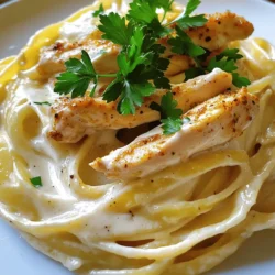 Cajun Chicken Alfredo Pasta Rich and Creamy Delight