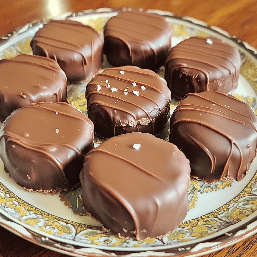 To make Keto Peanut Butter Chocolate Fat Bombs, gather these simple items: - 1 cup natural peanut butter (unsweetened) - 1/2 cup coconut oil (melted) - 1/4 cup unsweetened cocoa powder - 1/4 cup powdered erythritol (or your choice of keto sweetener) - 1 teaspoon vanilla extract - Pinch of sea salt - Optional mix-ins: dark chocolate chips or chopped nuts These ingredients work together to create a rich and creamy treat. The natural peanut butter adds flavor and healthy fats. Coconut oil helps with texture and keeps the bombs firm. Cocoa powder gives a nice chocolate taste. If you want sweetness, use erythritol or a keto-friendly sweetener you like. Vanilla extract adds a lovely aroma and taste, while the sea salt balances all the flavors. Feel free to add dark chocolate chips or nuts for a fun crunch. These extras bring more flavor and excitement to each bite. Enjoy creating your fat bombs with these fresh ingredients! How to combine peanut butter and coconut oil In a mixing bowl, pour in the melted coconut oil. Next, add the natural peanut butter. Use a spatula to stir until the mix is smooth. You want it to blend well without lumps. Incorporating cocoa powder and sweetener Now, sift in the unsweetened cocoa powder. This helps avoid clumps. Add the powdered erythritol next. Mix these in with the peanut butter and coconut oil. Stir until the mixture is completely smooth. Adding vanilla extract and salt Next, pour in one teaspoon of vanilla extract. Then, add a pinch of sea salt. This will enhance the flavor. Mix again until all ingredients are well blended. Preparing the muffin tin Grab a mini muffin tin. You can line each cup with paper liners. If you prefer, lightly grease the tin with a bit of coconut oil. This will help with easy removal later. Filling the cups with the mixture Now, take your smooth mixture and pour it into the muffin cups. Fill each cup about three-quarters full. Be careful not to spill. Freezing time Place your muffin tin in the freezer. Let the fat bombs freeze for about 30 minutes. This will make them firm and set. How to remove fat bombs from the tin Once they are firm, take the tin out. Carefully pull each fat bomb out of the tin. If you used liners, they should come out easily. Best storage practices Store the fat bombs in an airtight container. Keep them in the freezer for the best texture. You can enjoy them whenever you want a sweet keto treat! - Recommendations for sweeteners: I often use powdered erythritol. It dissolves well and keeps the taste sweet. You can also try monk fruit or stevia. Both work great for keto. - Tips for mixing without clumps: To avoid clumps, sift the cocoa powder before adding it. Mix the melted coconut oil and peanut butter first. This helps create a smooth base. Stir slowly and carefully to fully blend everything. - Serving suggestions: Serve the fat bombs on a pretty plate. You can keep them in muffin liners for a nice touch. - Drizzling melted chocolate for an elegant touch: Melt some dark chocolate and drizzle it over the top. It adds a nice look and extra chocolate flavor. - Overmixing or undermixing: Mix just until smooth. Overmixing can make the fat bombs too soft. Undermixing leaves lumps. Find a good balance. - Freezing tips: Don’t freeze them too long. About 30 minutes works best. If they freeze too hard, they become hard to eat. Check them after 20 minutes to see if they are firm enough. {{image_2}} You can change the flavor of these fat bombs easily. Try using different nut butters. Almond butter or cashew butter both work well. Each nut butter gives a unique taste. You can also spice things up. Adding cinnamon gives warmth. A pinch of cayenne adds a little heat. Both options make these treats exciting. If you want dairy-free fat bombs, swap coconut oil for a plant-based fat. Avocado oil is a great choice. For vegan options, use a vegan sweetener. This keeps the taste while fitting your diet. You can also use maple syrup instead of erythritol, but remember it adds carbs. Mix-ins can boost texture and flavor. Add healthy nuts like walnuts or almonds. Seeds like chia or flax can also work. For chocolate options, try using cacao nibs for a crunch. Dark chocolate chips add sweetness and richness. These choices let you customize your fat bombs. Enjoy experimenting with different flavors! You can store fat bombs in the freezer for up to three months. This keeps them fresh and ready to enjoy anytime. Be sure to use an airtight container. This prevents freezer burn and keeps the flavors strong. Look for signs of spoilage. If the fat bombs have an off smell or a change in color, toss them. They should remain firm and have a nice shine. If they look dull or feel icy, it’s time to let them go. To thaw fat bombs, take them out of the freezer and let them sit at room temperature for about five minutes. This helps them soften without losing their shape. You can also place them in the fridge for a slower thaw that keeps them firm. If you want to serve them straight from the freezer, that works too! They hold their shape well and taste great chilled. To make serving easier, use a small spatula or spoon. This helps lift them out without breaking. Enjoy these tasty treats with no fuss! Each fat bomb has about 100 calories. They contain around 10 grams of fat. You get 2 grams of protein and 3 grams of carbs, with 1 gram of fiber. This makes them a great treat for your keto plan. Yes, you can change the recipe. Use almond butter instead of peanut butter for nut allergies. If you want it dairy-free, skip the chocolate chips. You can also use a sugar-free sweetener suitable for your diet. You can have 1-2 fat bombs as a snack. Keep in mind your daily fat intake. These treats should fit into your overall meal plan. Enjoy them, but don’t overdo it! Absolutely! You can try stevia, monk fruit, or any keto-friendly sweetener. Just adjust the amount to match your taste. Each sweetener has a different level of sweetness, so taste as you go. I love eating them straight from the freezer. They are cool, creamy, and melt in your mouth. Drizzle some melted chocolate on top for a fancy touch. You can also add toppings like chopped nuts for some crunch. You learned how to make Keto Peanut Butter Chocolate Fat Bombs. We covered each ingredient and step to ensure a tasty treat. Remember to mix well for great flavor and texture. Don't hesitate to try different nut butters or mix-ins. These variations keep the recipe fun. Store your fat bombs properly for the best enjoyment later. Enjoy creating these treats that fit your diet and satisfy your cravings!