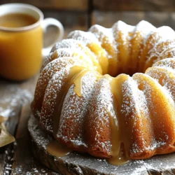 - 2 cups apple cider - 2 ½ cups all-purpose flour - 1 ½ teaspoons baking powder - 1 teaspoon baking soda - 1 teaspoon ground cinnamon - ½ teaspoon ground nutmeg - ½ teaspoon salt - ¾ cup granulated sugar - ¾ cup packed brown sugar - ½ cup unsalted butter, softened - 3 large eggs - 1 cup unsweetened applesauce - 1 teaspoon vanilla extract - ½ cup powdered sugar (for glaze) - 1-2 tablespoons apple cider (for glaze) To make this warm apple cider donut Bundt cake, I use fresh apple cider. It brings a rich flavor that shines through each slice. The all-purpose flour gives the cake the right structure. Baking powder and baking soda help it rise, ensuring a soft texture. The spices are key. I love adding ground cinnamon and nutmeg for that cozy, warm taste. Salt balances the sweetness from the sugars. I use both granulated and brown sugars. Granulated sugar keeps the cake light, while brown sugar adds a hint of caramel flavor. Unsalted butter gives richness to the cake. The eggs provide moisture and bind all the ingredients together. Unsweetened applesauce acts as a great moisture booster. I always add a touch of vanilla extract for depth. For the glaze, I mix powdered sugar with a bit of apple cider. It creates a sweet and tangy finish that perfectly complements the cake. - Preheat oven to 350°F (175°C). - Grease and flour the Bundt pan. This step helps the cake release easily. - Boil and simmer apple cider until reduced. - You want about 1 cup of rich cider. This makes the flavor strong and sweet. - Whisk together dry ingredients. Combine flour, baking powder, baking soda, cinnamon, nutmeg, and salt. - In another bowl, cream butter and sugars. Beat until light and fluffy. - Next, add eggs one at a time. Mix in applesauce, vanilla, and reduced cider. - Gradually mix dry ingredients into the wet mixture. - Stir until just combined. Do not overmix, or the cake may turn out dense. - Pour batter into the prepared Bundt pan. Smooth the top with a spatula. - Bake for 45-55 minutes. Check with a toothpick; it should come out clean. - Cool and invert the cake after 10 minutes. Place it on a wire rack to cool completely. - For the glaze, mix powdered sugar with 1-2 tablespoons of apple cider. Adjust for smoothness. - Drizzle the glaze over the cake. Let it run down the sides for a pretty finish. To get the best texture for your Warm Apple Cider Donut Bundt Cake, avoid overmixing the batter. When you combine the wet and dry ingredients, mix until just combined. This keeps the cake light and fluffy. Also, it is key to properly grease the Bundt pan. Use cooking spray or butter and dust it with flour. This prevents the cake from sticking and helps it come out easily. You can enhance the flavor of your cake by adjusting the spice levels. If you love cinnamon, feel free to add a bit more. You can also try adding nuts or raisins for extra texture and taste. They blend well with the apple cider flavor, making each bite even more delightful. For a beautiful presentation, dust each slice with extra powdered sugar and a sprinkle of cinnamon. This gives it a lovely look. Pair your cake with a warm cup of apple cider for a cozy treat. The warmth of the cider matches perfectly with the spices in the cake. {{image_2}} You can change up the flavors in your cake for a fun twist. Try using different spices like ginger to give it a warm kick. You can also mix in nuts like walnuts or pecans for a nice crunch. Chocolate chips are a great option too! They melt and add a rich flavor that pairs well with apple cider. Just fold in about a cup of your chosen mix-ins when you combine the wet and dry ingredients. While the apple cider glaze is sweet and tangy, you can try other glazes. A maple glaze brings a deep, rich flavor that complements the cake. Just mix powdered sugar with maple syrup for a simple glaze. Another option is cream cheese frosting. This adds creaminess and tang, making every bite extra special. To make it, blend cream cheese with powdered sugar and a splash of vanilla until smooth. You can spread it on top or drizzle it over the cake for a lovely finish. To keep your warm apple cider donut Bundt cake fresh, store it in an airtight container. This method helps lock in moisture and flavor. If you plan to eat it within a few days, keep it at room temperature. If you need more time, refrigerate it. Make sure to wrap it well to avoid drying out. It can last up to five days in the fridge. You can freeze slices or the whole cake. For slices, wrap each piece in plastic wrap, then place them in a freezer bag. This keeps them safe from freezer burn. If you freeze the whole cake, wrap it tightly in plastic wrap, then aluminum foil. To thaw, remove it from the freezer and place it in the fridge overnight. This method keeps the cake moist and fresh. For fast thawing, you can leave it at room temperature for a few hours. Enjoy your cake at its best! Yes, you can use store-bought apple cider. It saves time and adds flavor. Just choose a brand that is 100% apple juice with no added sugars. This will ensure the best taste in your cake. Yes, you can make this cake a day ahead. Allow it to cool completely before storing. Wrap it well in plastic wrap and keep it at room temperature. This helps the flavors develop and makes it even tastier. If your cake is dry, check your oven temperature. An oven that is too hot can dry out the cake. You can also add a bit of applesauce or simple syrup to moisten it. Serve it with whipped cream to help with dryness too. You can use other flours, like whole wheat or gluten-free blends. Each type of flour may change the cake's texture. Start with a 1:1 ratio and adjust as needed. Just remember that gluten-free flours may need more moisture. The cake lasts about 2-3 days at room temperature. Keep it in an airtight container to keep it fresh. If you want it to last longer, store it in the fridge for up to a week. You learned how to bake a delicious apple cider Bundt cake. With a simple list of ingredients and easy steps, you can impress your friends and family. Remember to avoid overmixing for the best texture, and feel free to add your favorite mix-ins. You can even try different glazes for a unique twist. This cake stores well, so enjoy it over several days. Baking should be fun and rewarding, so enjoy the process and the sweet rewards!