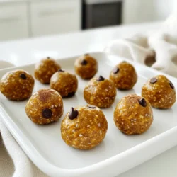 - 1 cup rolled oats - 1/2 cup canned pumpkin puree - 1/2 cup almond butter (or peanut butter) - 1/4 cup honey or maple syrup - 1 teaspoon pumpkin pie spice - 1/2 teaspoon vanilla extract - 1/4 cup ground flaxseed - 1/4 cup mini chocolate chips (optional) - A pinch of salt These ingredients come together to create a tasty and healthy snack. Each item plays a key role in flavor and nutrition. A serving offers a good mix of carbs, protein, and healthy fats. The oats provide fiber, while pumpkin adds vitamins and minerals. Almond butter, or peanut butter, gives protein and healthy fats. Honey or maple syrup adds sweetness without refined sugar. A sprinkle of chocolate chips can make them even better. - Rolled Oats: Great for digestion. They keep you full and give energy. - Pumpkin Puree: Packed with vitamin A, good for your eyes. It also has antioxidants. - Nut Butters: Nut butters like almond or peanut are rich in protein and healthy fats. They help your heart. - Honey or Maple Syrup: Natural sweeteners that provide quick energy. - Pumpkin Pie Spice: Adds flavor and may help with weight loss. - Vanilla Extract: Offers a pleasant taste and may help reduce stress. - Ground Flaxseed: A source of omega-3s, which are good for your heart and brain. - Mini Chocolate Chips: They add fun and enjoyment. Just a bit can satisfy your sweet tooth. Using these ingredients makes a snack that is both delicious and good for you. Start by gathering your ingredients. In a large bowl, combine 1 cup of rolled oats, 1/2 cup of canned pumpkin puree, 1/2 cup of almond butter (or peanut butter), and 1/4 cup of honey or maple syrup. Use a spatula to mix them well. You want this mixture to be smooth and even. Make sure no dry oats are left. This forms the base of your energy bites. Next, it’s time to add flavor! Sprinkle in 1 teaspoon of pumpkin pie spice, 1/2 teaspoon of vanilla extract, and 1/4 cup of ground flaxseed. Don’t forget a pinch of salt to balance the sweetness. Stir everything together until it blends nicely. If you enjoy chocolate, you can fold in 1/4 cup of mini chocolate chips. This step adds a fun twist and extra sweetness! Now for the fun part! Scoop out about 1 tablespoon of the mixture. Roll it into a ball with your hands. Repeat this until you use all the mixture. You should have around 14-16 energy bites. Place the rolled bites on a parchment-lined baking sheet. Chill them in the fridge for at least 30 minutes. This helps them firm up. Once chilled, store the energy bites in an airtight container. They will stay fresh in the fridge for a week or can be frozen for later. Enjoy your tasty snack! To make your pumpkin spice energy bites just right, focus on the mix. The oats and pumpkin puree create a soft base. Use rolled oats for the best chew. If your mix feels too wet, add more oats. If it’s too dry, a bit more nut butter helps. The texture should be sticky enough to roll into balls. Refrigerating the bites helps them firm up nicely. One mistake is not measuring correctly. Use measuring cups and spoons for accuracy. Too much pumpkin can make them soggy. Another error is not chilling them long enough. If they’re warm, they won’t hold their shape. Also, be careful not to skip the salt. It enhances the flavors and balances sweetness. Lastly, don’t rush the rolling process. Take your time to form nice, even balls. These energy bites are great for any time. Serve them in a small bowl for snacks. You can also place them on a platter for gatherings. For a fun twist, sprinkle some cinnamon on top. If you want extra sweetness, add more chocolate chips. These bites work well for breakfast or as a post-workout snack. Enjoy them chilled or at room temperature, whichever you prefer! {{image_2}} You can easily change some ingredients to fit your diet. If you have nut allergies, try sunflower seed butter. It gives a nice flavor without nuts. For a vegan option, swap honey for maple syrup. This keeps it sweet and plant-based. If you're gluten-free, use certified gluten-free oats. These swaps keep your energy bites tasty and safe for everyone. Feel free to mix in other ingredients to change the taste. You can add nuts like walnuts or almonds for crunch. Chopped dried fruit like cranberries or apricots adds sweetness. Seeds, such as chia or pumpkin seeds, boost nutrition too. Add spices like cinnamon or nutmeg to enhance the flavor. These changes let you create bites that match your mood or cravings. You can also switch spices based on the season. In fall, stick with pumpkin pie spice for that cozy taste. In winter, try cinnamon and ginger for a warm feel. Spring and summer call for lighter flavors like lemon zest or fresh mint. Each season brings new tastes to explore, keeping your energy bites exciting year-round. To keep your pumpkin spice energy bites fresh, store them in an airtight container. Place them in the fridge right after they chill. This will help them stay firm and tasty. If you want to grab a bite on the go, pack them in a small container. You can freeze these energy bites for longer storage. First, place the rolled energy bites on a baking sheet. Make sure they don’t touch each other. Freeze them for about an hour. Once they are firm, transfer them to a freezer-safe bag. This method helps keep them from sticking together. These energy bites will last about one week in the fridge. If you freeze them, they can last up to three months. Just remember to thaw them in the fridge before enjoying. This way, they remain soft and tasty. Yes, you can use any nut butter you like. Almond butter works great, but peanut butter is a popular choice too. Sunflower seed butter is another option for nut-free diets. Just keep the same amount in the recipe. Each nut butter adds its own flavor and texture, so feel free to experiment! These energy bites can last up to one week in the fridge. Store them in an airtight container to keep them fresh. If you want them to last longer, you can freeze them. They will stay good in the freezer for about two months. Just thaw them before eating! Yes, you can make these bites vegan easily! Just swap honey for maple syrup. This keeps the flavor rich and sweet without using any animal products. All the other ingredients are already vegan-friendly, so you are good to go! If you want to replace honey or maple syrup, agave nectar works well too. You can also use brown rice syrup or date syrup. Just remember to use the same amount as the recipe calls for. Each of these options will keep your energy bites sweet and tasty! These pumpkin spice energy bites are easy to make and fun to eat. We covered the ingredients, their health benefits, and how to prepare them. Remember to follow the steps to mix well and avoid common mistakes. You can also customize these bites based on your taste and dietary needs. With proper storage, they stay fresh for a long time. Try these energy bites for a tasty snack. You'll love how good they are!