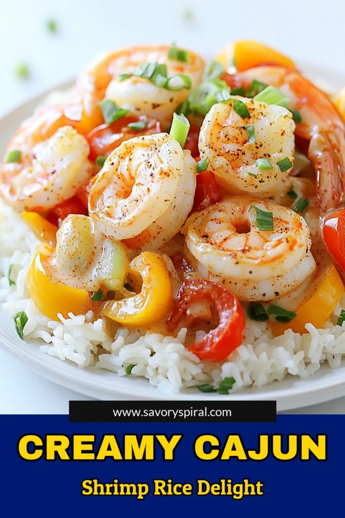 Savor the flavor of this One-Pan Creamy Cajun Shrimp Rice Skillet! This delicious and easy recipe combines succulent shrimp, Cajun seasoning, and creamy rice in just one pan, making it perfect for busy weeknights. You'll love how quickly it comes together and the burst of southern flavors. Click through to explore the full recipe and bring this tasty dish to your table tonight! #CajunShrimp #OnePanMeals #EasyDinner #ShrimpRecipes