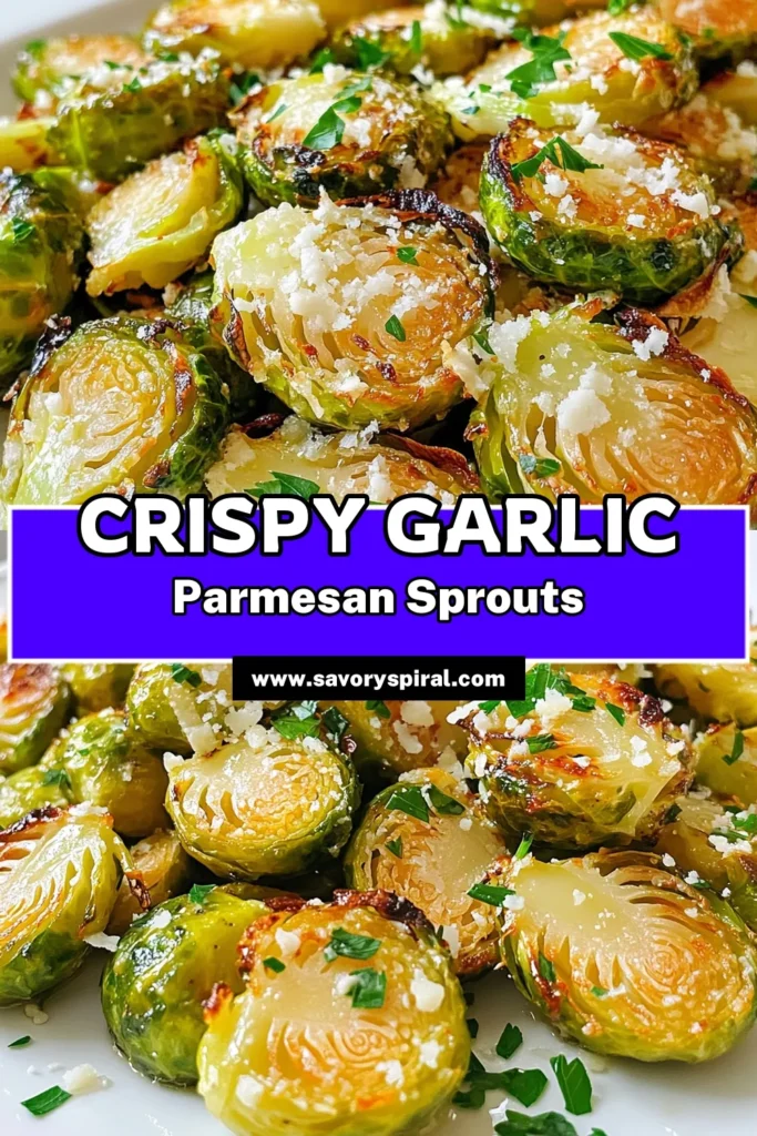 Discover the irresistible Garlic Parmesan Brussels Sprouts Delight that will make your taste buds dance! This easy air fryer recipe combines perfectly crispy Brussels sprouts with rich garlic and cheesy goodness in just 20-25 minutes. Perfect as a side dish or a healthy snack, it’s a must-try for any vegetable lover! Click to explore this delicious recipe and elevate your meals today! #BrusselsSprouts #HealthyRecipes #AirFryerDelights #VegetarianCooking