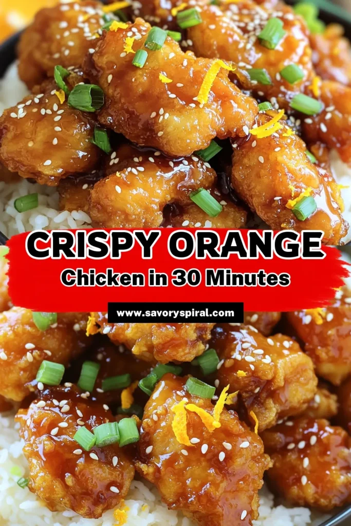 Indulge in this mouthwatering crispy orange chicken recipe that's perfect for any occasion! Made with tender chicken thighs and coated in a delicious orange glaze, this dish is sure to become a family favorite. With easy-to-follow instructions and minimal prep time, you'll have a scrumptious meal ready in no time. Click through to explore the full recipe and impress your loved ones with this flavorful delight!