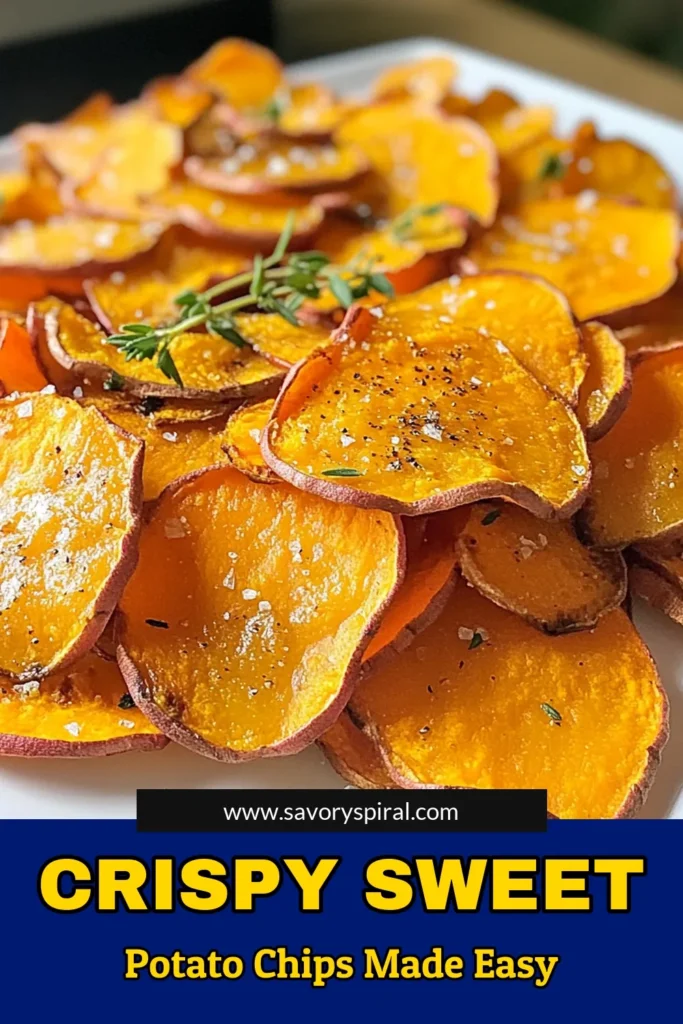 Enjoy a healthier snack with these Air Fryer Crispy Sweet Potato Chips! This simple recipe uses just a few ingredients to create deliciously crunchy chips that are easy to make and perfect for any occasion. With garlic, paprika, and a touch of cayenne, these chips pack a flavor punch. Ready to satisfy your cravings? Click through for the full recipe and get snacking today! #AirFryerRecipes #HealthySnacks #SweetPotatoChips #CrispyChips