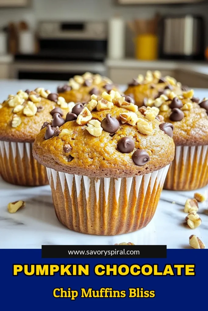 Indulge in the flavors of fall with these delightful Pumpkin Chocolate Chip Bakery Muffins! Packed with rich pumpkin puree and semi-sweet chocolate chips, this easy recipe creates soft, fluffy muffins that are perfect for breakfast or a sweet snack. With simple ingredients and just a few steps, you can enjoy fresh-baked goodness in no time. Click through to discover the full recipe and elevate your baking game today!