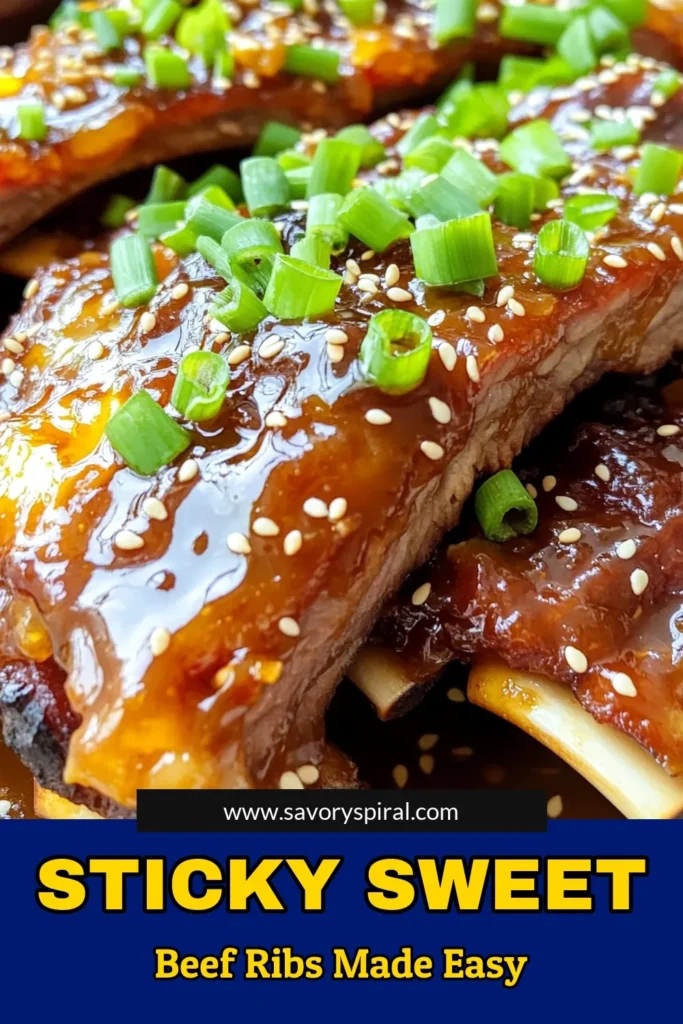 Indulge in the mouthwatering flavors of Slow Cooker Honey Garlic Beef Ribs with this easy-to-follow recipe! Just combine tender beef ribs with a luscious sauce made of honey, soy sauce, garlic, and ginger, then let your slow cooker work its magic. Perfect for family dinners or gatherings, these ribs are guaranteed to impress. Click through to discover the full recipe and elevate your next meal!