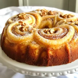 - 2 cups all-purpose flour - 1 cup granulated sugar - 1/2 cup unsalted butter, softened - 1 cup sour cream - 2 large eggs - 1 teaspoon vanilla extract - 1 teaspoon baking powder - 1/2 teaspoon baking soda - 1/4 teaspoon salt - 1 tablespoon ground cinnamon - 1/2 cup packed brown sugar - 1/2 cup chopped walnuts or pecans (optional) - Powdered sugar for dusting (optional) This coffee cake has simple yet flavorful ingredients. The all-purpose flour and granulated sugar form the base. The unsalted butter gives it a rich taste. Sour cream adds moisture and a light tang. Eggs help bind the ingredients together. Vanilla extract adds a lovely aroma. Baking powder and baking soda help the cake rise. A pinch of salt enhances all the flavors. Cinnamon and brown sugar create a sweet swirl in the middle. If you like nuts, add walnuts or pecans for crunch. Dust with powdered sugar for a pretty finish. Feel free to customize this recipe. You can swap nuts for chocolate chips, or add fruit like blueberries or apples for extra flavor. {{ingredient_image_1}} Preheating the oven Start by preheating your oven to 350°F (175°C). This step is key because it helps the cake bake evenly. While the oven heats, you can prepare your pan. Greasing the baking pan Next, take a 9-inch round cake pan or a 9x9 inch square baking dish. Grease it well with butter or cooking spray. Make sure to cover the sides and bottom. This will stop the cake from sticking. Creaming butter and sugar In a large bowl, cream together the softened butter and granulated sugar. Use a mixer or a sturdy spoon to mix until the mixture is light and fluffy. This usually takes about 2 to 3 minutes. Incorporating wet ingredients Now, add the eggs one at a time. Mix well after each egg. Then, slowly stir in the sour cream and vanilla extract. Make sure everything is well combined. Creating the cinnamon swirl In a small bowl, mix the brown sugar, ground cinnamon, and chopped nuts if you want to add them. This mixture will give the cake its warm, cozy flavor. Layering the batter Pour half of the cake batter into the prepared pan. Spread it evenly. Next, sprinkle half of the cinnamon swirl mixture over this layer. Pour in the rest of the batter and top with the remaining cinnamon mixture. Use a knife to swirl it gently into the batter. This creates a beautiful pattern and enhances the flavor. To make the best coffee cake, focus on the texture. Use room temperature butter and eggs. This helps the batter mix well and rise nicely. Cream the butter and sugar until fluffy. This step adds air to the cake, making it light and soft. Prevent overmixing by stirring gently. Once you add the dry ingredients, mix just until combined. If you overmix, your cake can become tough. It should be smooth but still have some lumps. A gentle touch goes a long way. You can easily boost the flavor of your coffee cake. Try adding spices like nutmeg or allspice. A little zest from an orange or lemon can also brighten the taste. If you want to change the nuts, consider using almonds or hazelnuts. These options can add different textures and flavors. Just remember to chop them small so they mix well into the batter. Pro Tips Use Room Temperature Ingredients: Make sure your butter and eggs are at room temperature before starting. This helps to create a smoother batter and ensures better incorporation of ingredients. Don't Overmix the Batter: When combining wet and dry ingredients, mix just until incorporated. Overmixing can lead to a dense cake instead of a light and fluffy one. Swirl Effect: For a beautiful cinnamon swirl, use a knife to gently swirl the topping into the batter. Avoid overdoing it, as you want to see distinct swirls. Storing Leftovers: If you have any leftovers, store the cake in an airtight container at room temperature for up to three days. You can also refrigerate for longer freshness. {{image_2}} You can easily make this coffee cake fit your needs. If you want a gluten-free option, swap the all-purpose flour for a gluten-free blend. Make sure the blend includes xanthan gum for better texture. You can also use almond or coconut flour, but adjust the amounts. This keeps your coffee cake light and fluffy. For a vegan adaptation, replace the eggs with flaxseed meal or applesauce. Use plant-based butter instead of regular butter. Substitute sour cream with a dairy-free option like coconut yogurt or silken tofu. With these swaps, you can enjoy a delicious coffee cake without any animal products. If you want to try something different, consider making a chocolate swirl coffee cake. Add cocoa powder to the batter. For the swirl, mix cocoa powder with sugar and a bit of melted butter. Layer it just like the cinnamon mixture for a rich, chocolatey treat. Another fun option is a fruit-infused coffee cake. You can add berries or diced apples into the batter. Toss them with a little flour first to prevent sinking. This adds moisture and flavor, making each bite even more delightful. Try different fruits to find your favorite combination! To keep your coffee cake fresh, store it in an airtight container. This helps prevent it from drying out. You can also wrap it tightly with plastic wrap. Place it at room temperature for up to three days. If you want to keep it longer, refrigeration is an option. Just remember, chilling may change the texture a bit. For reheating, preheat your oven to 350°F (175°C). Place a slice on a baking sheet and warm it for about 10 minutes. This will make it nice and cozy again. You can also use a microwave. Heat it for about 15 to 20 seconds, but be careful not to overheat. You can freeze your coffee cake to enjoy later. If you want to freeze slices, wrap each slice in plastic wrap. Then place them in a freezer bag. This way, you can take out just what you need. If you freeze the whole cake, wrap it well. Use both plastic wrap and aluminum foil for best results. For thawing, the best method is to move the cake to the fridge overnight. This keeps it from getting soggy. If you’re in a hurry, you can leave it on the counter for about an hour. Once thawed, you can enjoy it as is or reheat it for a warm treat. Can I substitute ingredients? Yes, you can swap some ingredients. Use Greek yogurt instead of sour cream for a tangy taste. You can also use coconut oil or margarine instead of butter. If you need a gluten-free option, try using a gluten-free flour blend. Remember, these changes may affect the cake's texture and flavor. How long does the cake last? When stored properly, this coffee cake lasts about 3 to 5 days at room temperature. Place it in an airtight container to keep it fresh. If you want longer storage, put it in the fridge for up to a week. You can also freeze it for about 2 to 3 months. Best accompaniments for coffee cake Pair your coffee cake with a hot cup of coffee or tea. You can also serve it with fresh fruit like berries or sliced bananas. For a special touch, add whipped cream or a scoop of vanilla ice cream. How to serve for special occasions For gatherings, cut the cake into nice slices and arrange them on a pretty platter. You can dust the top with powdered sugar for a lovely look. Consider adding a small vase of flowers next to the cake to make the table more inviting. This blog post covered all you need to know about making coffee cake. We explored the ingredients, preparation steps, and tips for baking success. You learned how to customize your cake with various flavors and dietary options. Proper storage methods ensure your cake stays fresh for later enjoyment. As you bake your next coffee cake, remember that creativity makes it special. Have fun exploring new flavors and enjoy every slice!