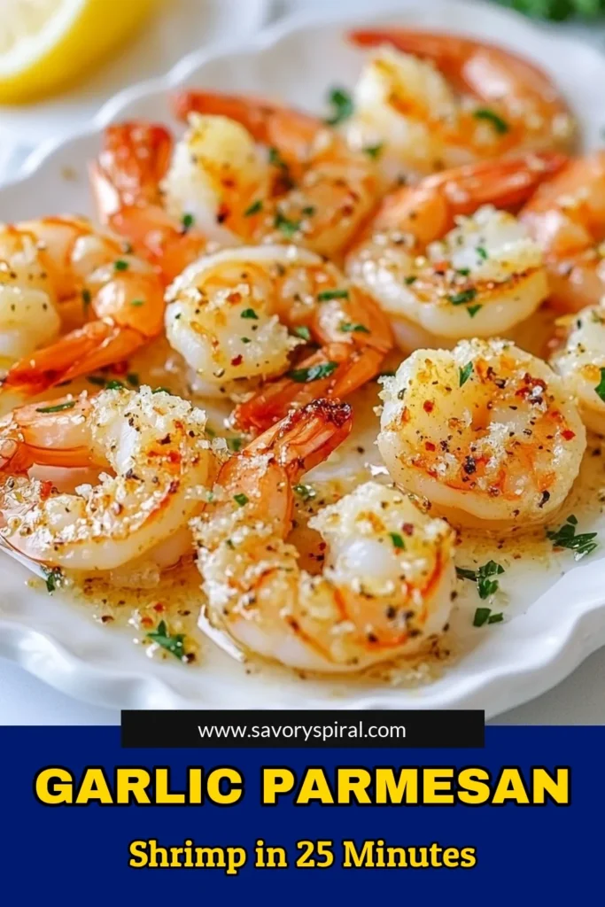 Discover the ultimate Garlic Parmesan Shrimp recipe with this easy shrimp dinner that promises restaurant-quality flavor at home! This Roasted Shrimp Recipe features succulent shrimp coated in a zesty marinade and topped with Parmesan cheese. Perfect as a shrimp appetizer or main dish, this Lemon Garlic Shrimp is sure to impress. Save this delicious recipe and elevate your cooking game today! #GarlicParmesanShrimp #EasyShrimpDinner #RoastedShrimpRecipe #ShrimpAppetizer