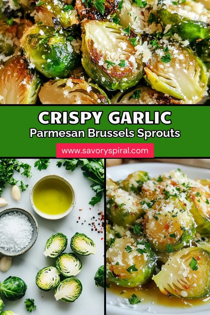 Discover the ultimate Garlic Parmesan Brussels Sprouts recipe that's perfect for any meal! These roasted Brussels sprouts are not only easy to make but also a healthy side dish that will impress your family and friends. With the perfect balance of garlic, Parmesan cheese, and a hint of spice, this healthy Brussels sprouts recipe is a must-try. Save this delicious recipe today and elevate your dinner table! #BrusselsSprouts #HealthyRecipe #EasySideDish #Parmesan