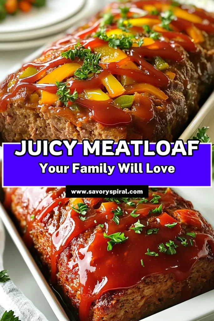 Discover the ultimate comfort meatloaf recipe that combines ground beef and turkey for a deliciously moist dish. This easy meatloaf with Parmesan is packed with flavor and healthy vegetables, making it the perfect family-friendly meal. Whip up this healthy meatloaf recipe in no time and enjoy a comforting dinner everyone will love. Save this recipe for the perfect weeknight meal! #Meatloaf #ComfortFood #HealthyRecipes #EasyCooking
