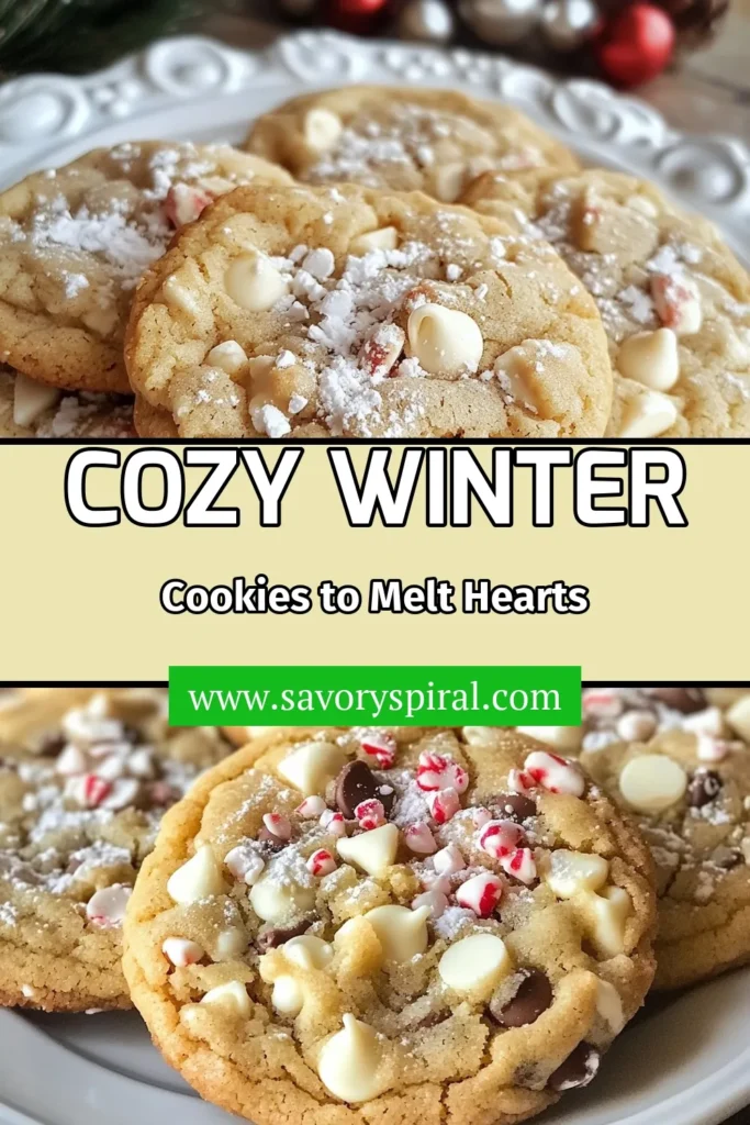 Indulge in the magic of the season with these Winter Wonderland Cookies, the perfect Chocolate Chip Cookie Recipe for your holiday gatherings. These festive holiday cookies are packed with semi-sweet and white chocolate chips, plus a dash of peppermint for that extra flair. Create easy Christmas cookie recipes that are sure to impress family and friends. Try this delightful recipe today and make your celebrations sweeter! #WinterWonderlandCookies #ChocolateChipCookies #FestiveCookies #EasyChristmasRecipe