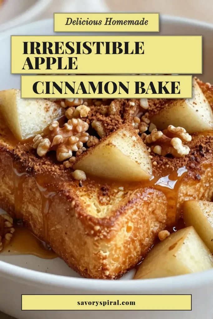 Indulge in the deliciousness of our Apple Cinnamon French Toast Bake! This easy French Toast Bake recipe transforms simple ingredients into a warm, flavorful overnight French Toast Bake that will impress your family and friends. Perfect for brunch, this Apple Brioche Bake features tender apples and a hint of cinnamon in every bite. Try this Cinnamon French Toast Casserole today! Don’t forget to save your favorite recipes! #FrenchToast #AppleRecipes #BrunchIdeas #BakedGoodness