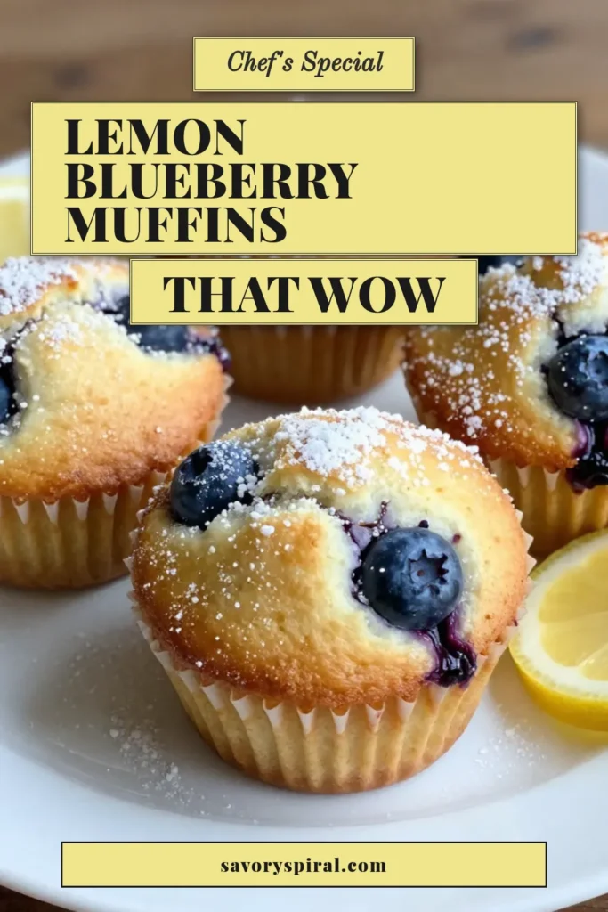 Indulge in these delicious Blueberry Lemon Yogurt Muffins! This yogurt muffins recipe combines fresh blueberries with a zesty lemon twist, making it the perfect healthy blueberry muffins for your mornings. Enjoy fluffy lemon blueberry breakfast muffins that are easy to make and packed with goodness. Bake a batch today and elevate your breakfast game! Don't forget to save this recipe! #BlueberryMuffins #HealthyBreakfast #MuffinRecipe #YogurtMuffins