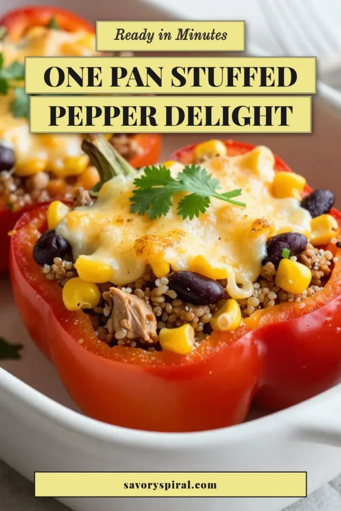 Discover a delicious healthy bell pepper recipe with this stuffed bell pepper casserole! This easy weeknight dinner features quinoa stuffed peppers and ground turkey, making it a nutritious choice for the whole family. Packed with flavor and made with fresh ingredients, this ground turkey casserole is sure to be a hit at your table. Save this recipe for your next meal! #StuffedBellPepperCasserole #EasyDinner #HealthyEating #QuinoaRecipe