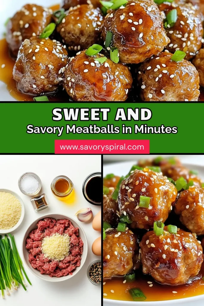 Discover how to make delicious Instant Pot meatballs with this honey garlic meatballs recipe! These easy meatballs in Instant Pot are perfect for busy weeknights, bringing sweet and savory flavors to your dinner table. With simple ingredients like ground beef, honey, and soy sauce, this savory meatball recipe is a must-try. Save this recipe for a quick, mouthwatering meal your family will love! #InstantPotMeatballs #HoneyGarlicMeatballs #SavoryMeatballs #EasyMeatballs